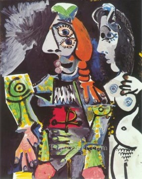 Le matador et femme nue 1 1970 Cubismo Pinturas al óleo